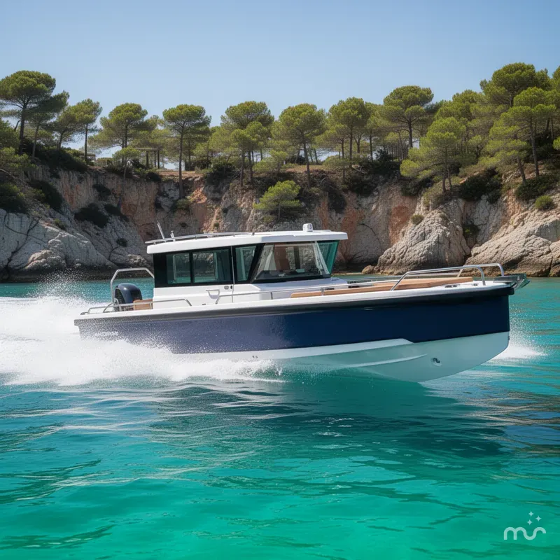 Slide: The Image of Axopar 28 Cabin 2019 - 4