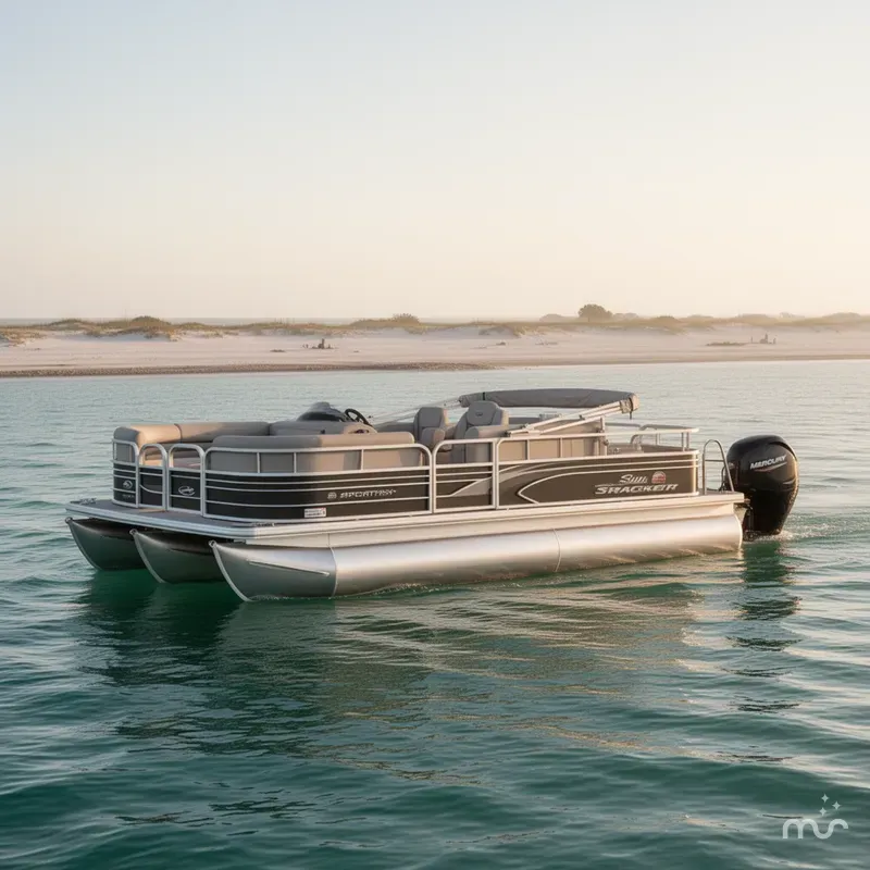 Slide: The Image of Sun Tracker SportFish 22 DLX 2023 - 1