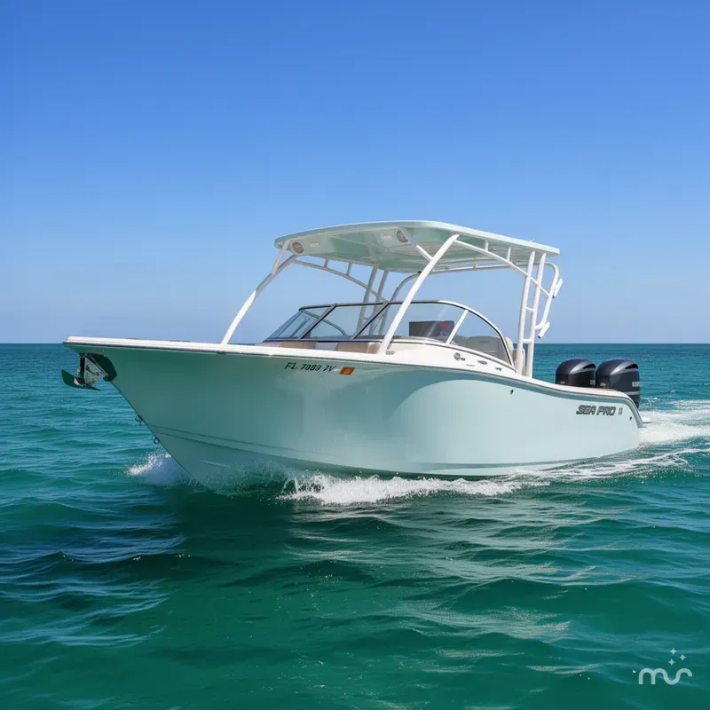 Slide: The Image of Sea Pro 240 Dual Console DLX 2025 - 2
