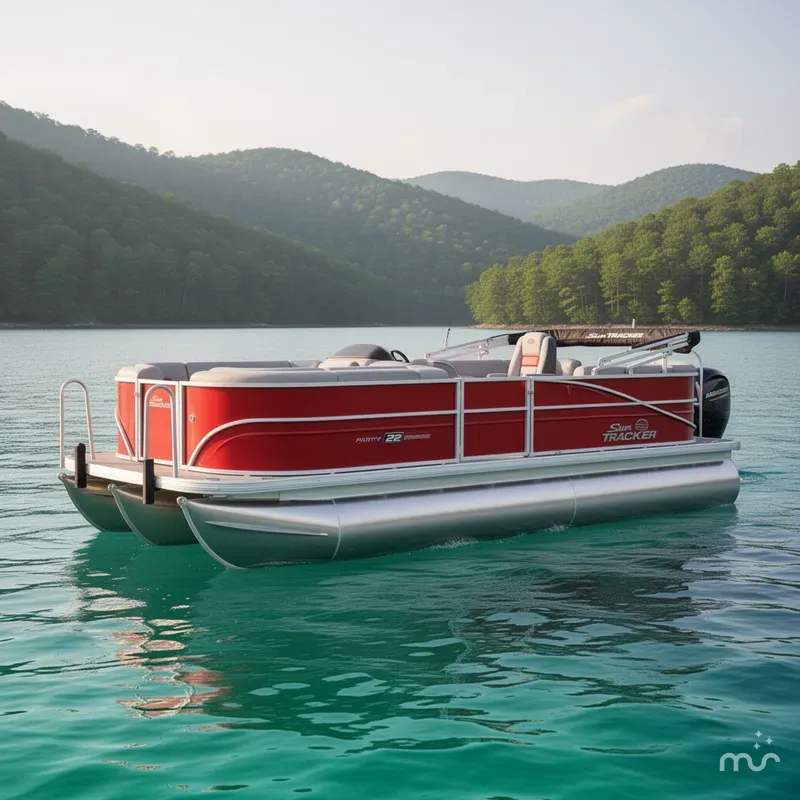 The Image of Sun Tracker Party Barge 22 DLX 2026 - 0