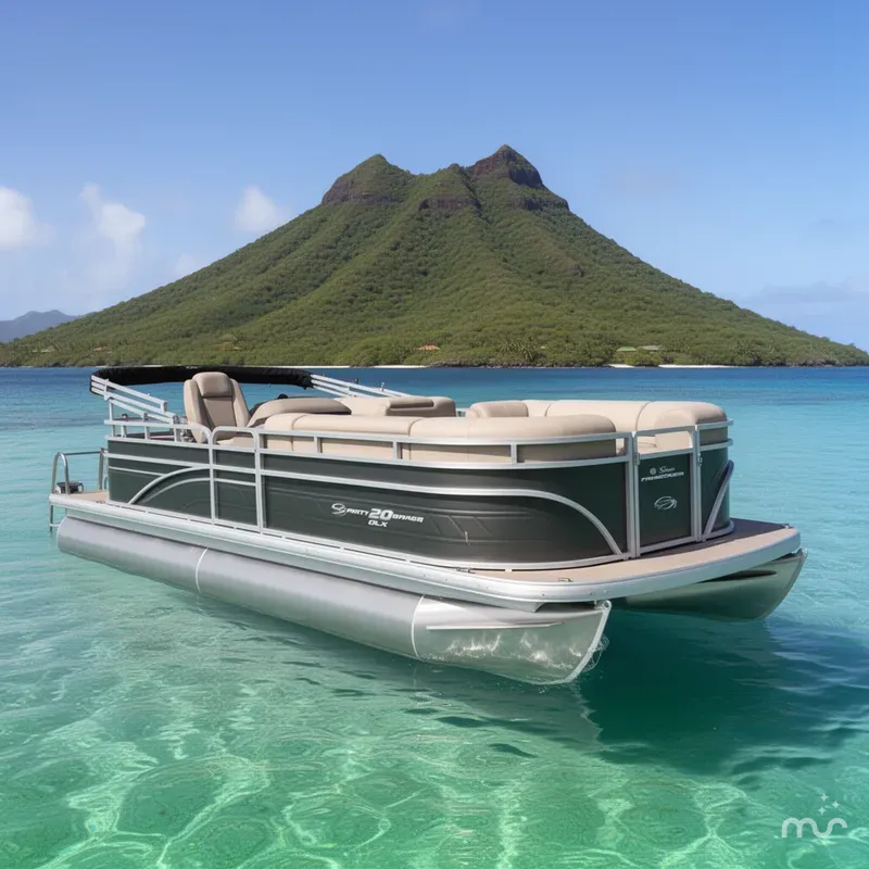 The Image of Sun Tracker Party Barge 20 DLX 2024 - 0