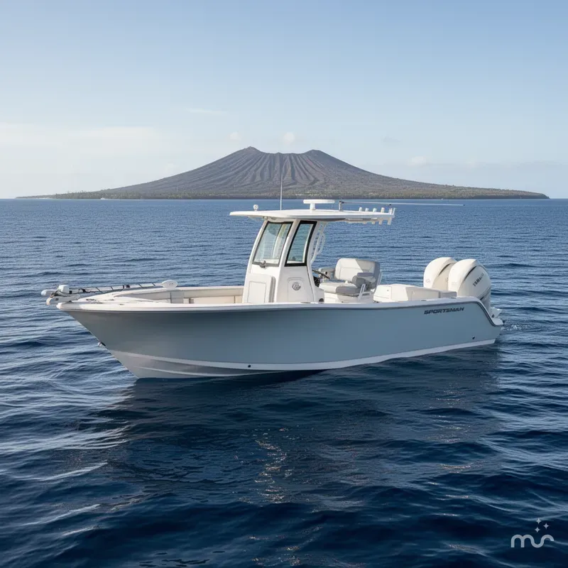 Slide: The Image of Sportsman Open 232 Center Console 2026 - 2