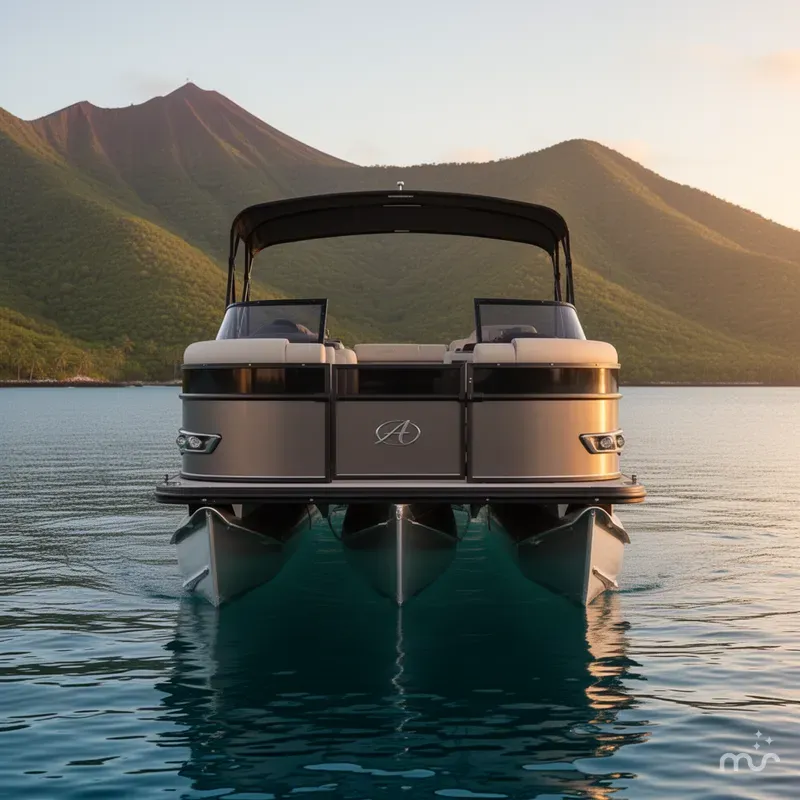 Slide: The Image of Avalon Excalibur Elite Windshield - 27' 2022 - 1