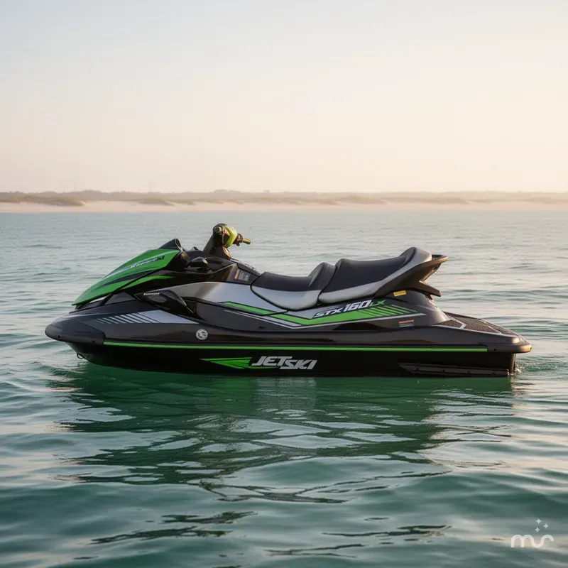 Slide: The Image of Kawasaki Jetski STX 160LX 2021 - 2
