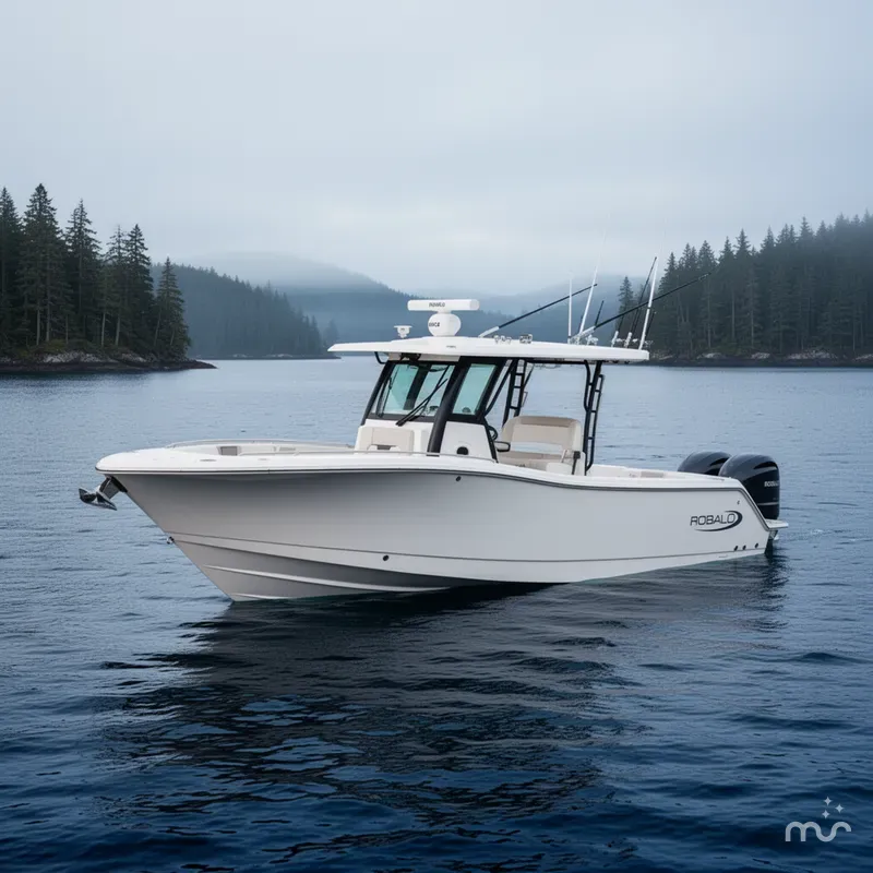 Slide: The Image of Robalo R300 Center Console 2026 - 2