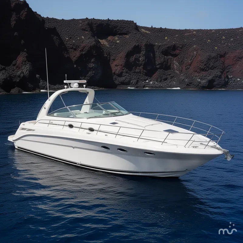 Slide: The Image of Sea Ray 410 Sundancer 2000 - 2