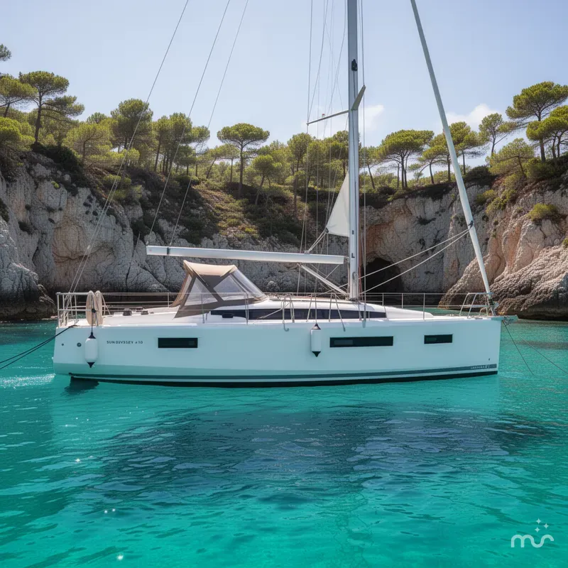 Slide: The Image of Jeanneau Sun Odyssey 410 2022 - 2