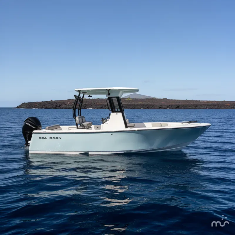 Slide: The Image of Sea Born LX22 Center Console 2026 - 2