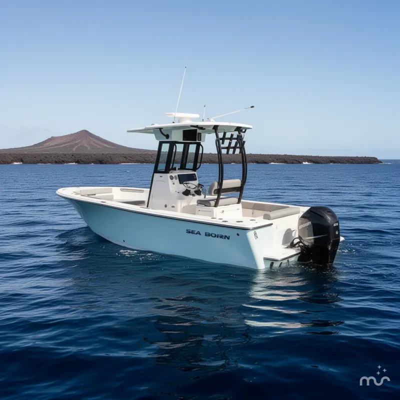 Slide: The Image of Sea Born LX22 Center Console 2026 - 3