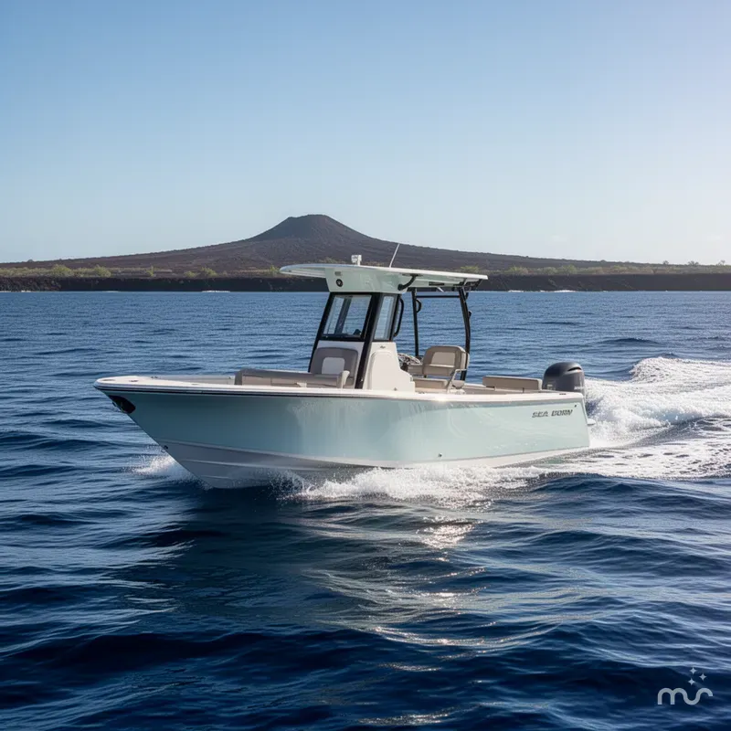 Slide: The Image of Sea Born LX22 Center Console 2026 - 4