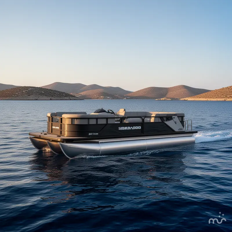 Slide: The Image of Sea-Doo Switch Cruise™ 21 - 300 Hp - Tech Galvanized 2026 - 1