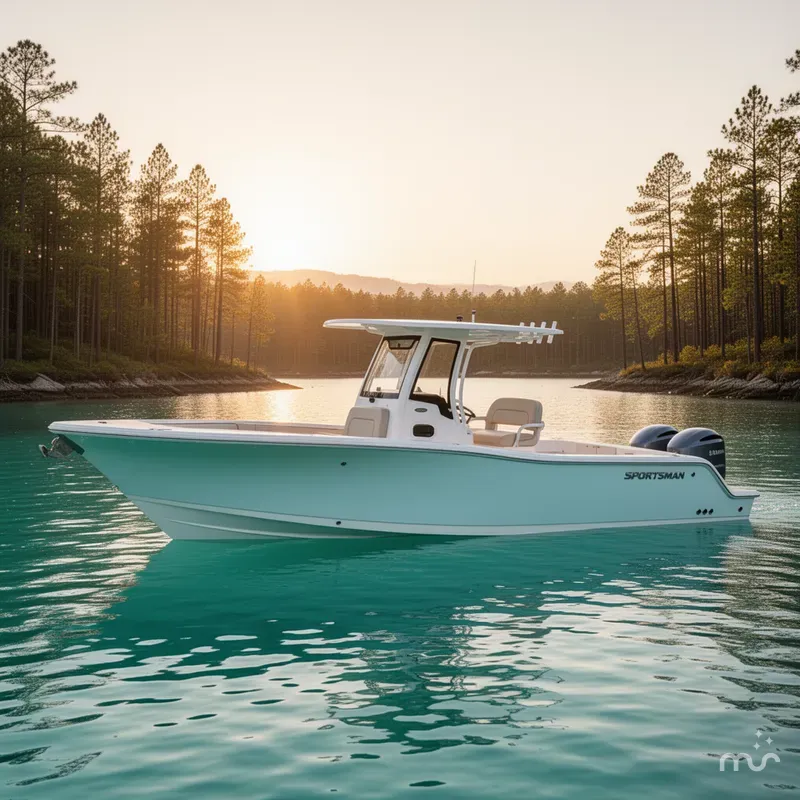 Slide: The Image of Sportsman Open 232 Center Console 2026 - 2