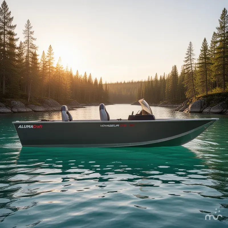 Slide: The Image of Alumacraft Voyageur 175 SC 2026 - 2
