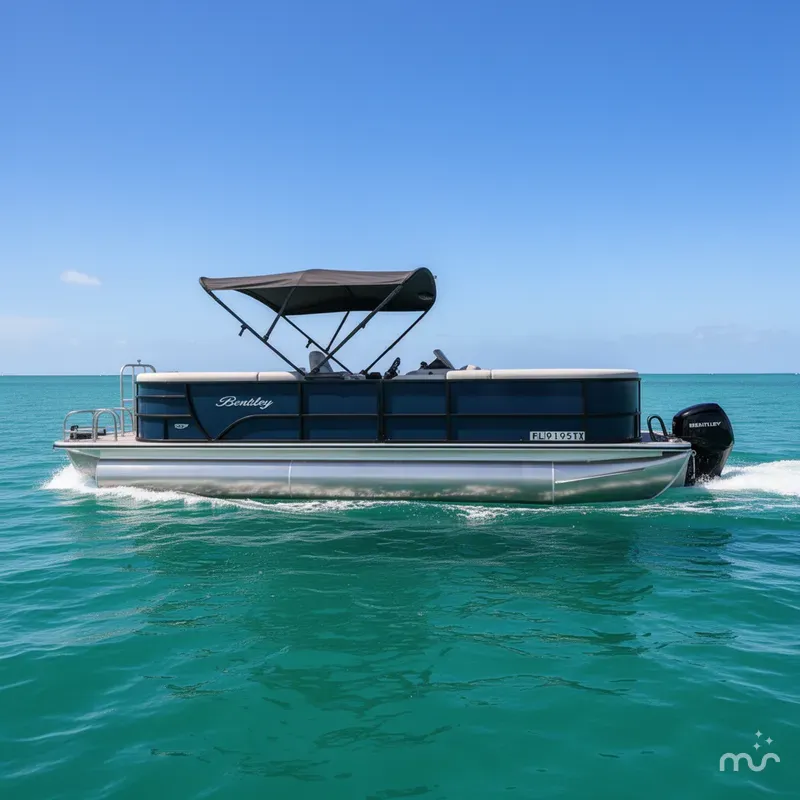 Slide: The Image of Bentley Pontoons 220 navigator 2023 - 0