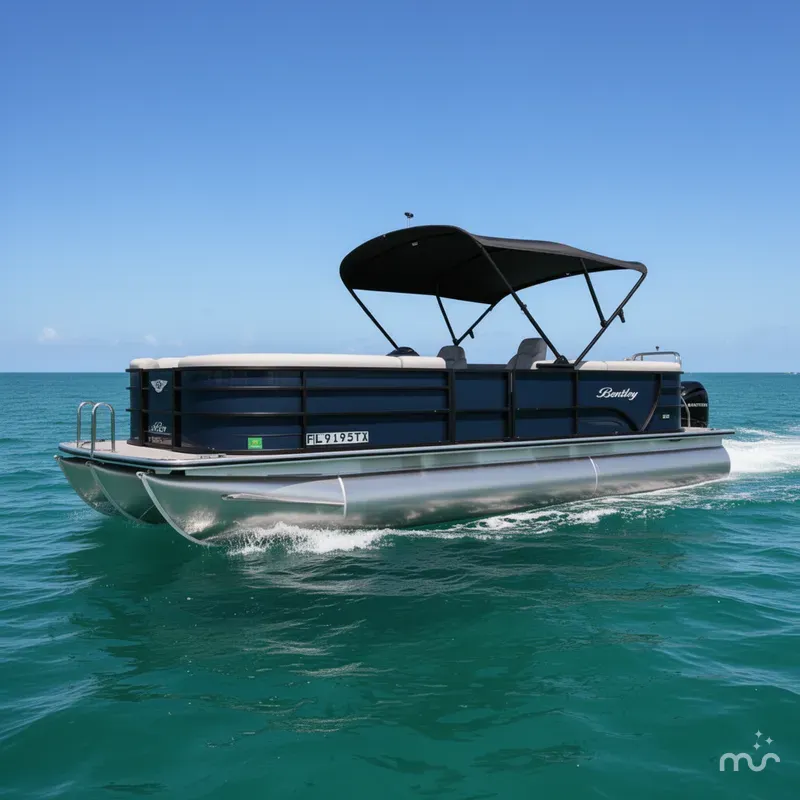 Slide: The Image of Bentley Pontoons 220 navigator 2023 - 1