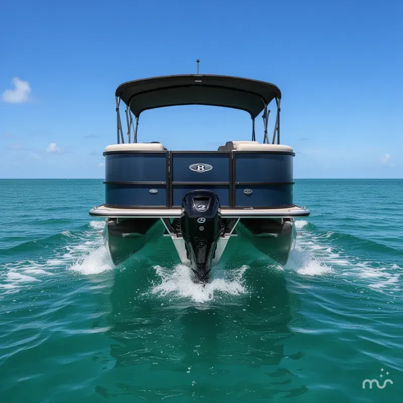 Slide: The Image of Bentley Pontoons 220 navigator 2023 - 2