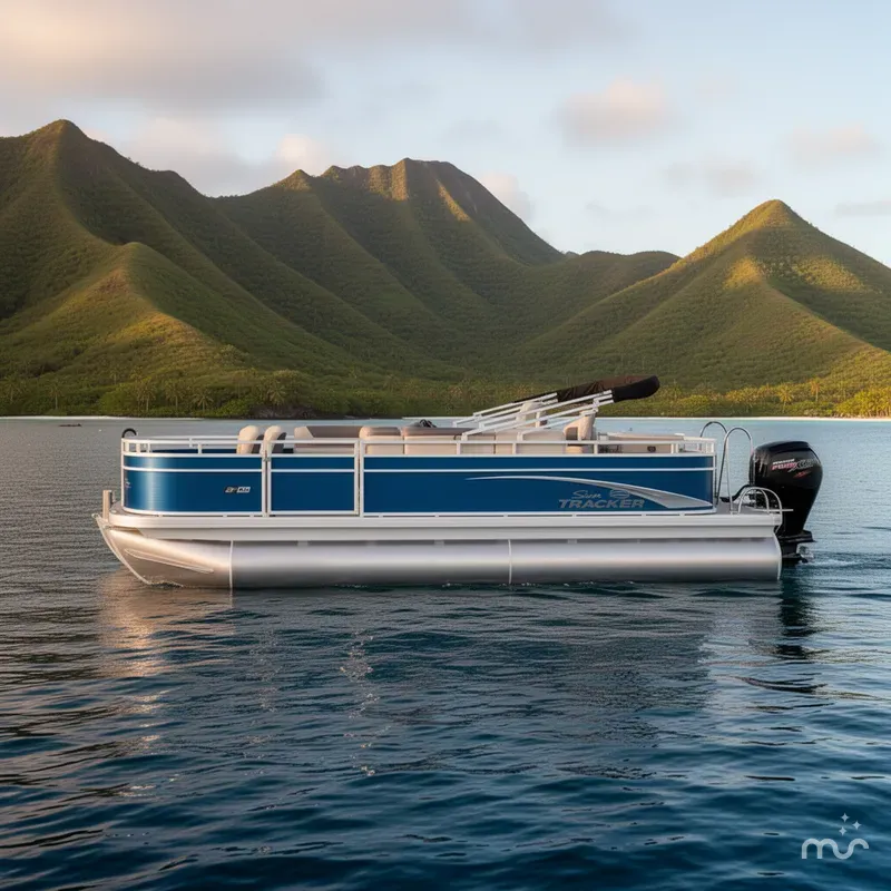 Slide: The Image of Sun Tracker Fishin' Barge 20 DLX 2026 - 2
