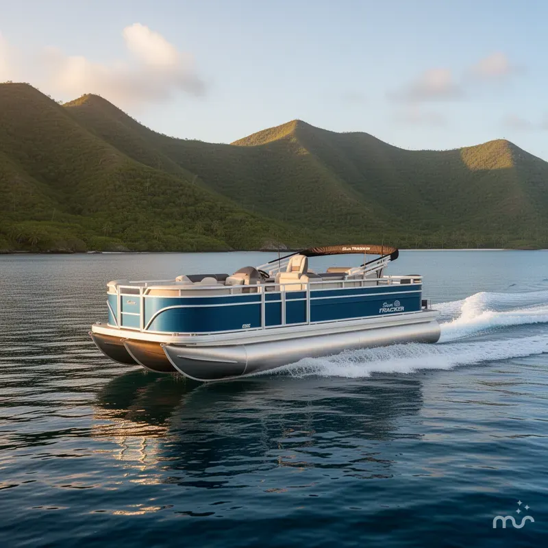 Slide: The Image of Sun Tracker Fishin' Barge 20 DLX 2026 - 4