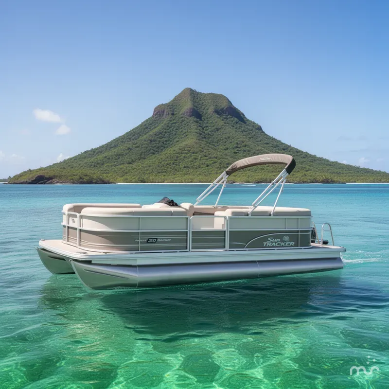 The Image of Sun Tracker Party Barge 20 DLX 2026 - 0