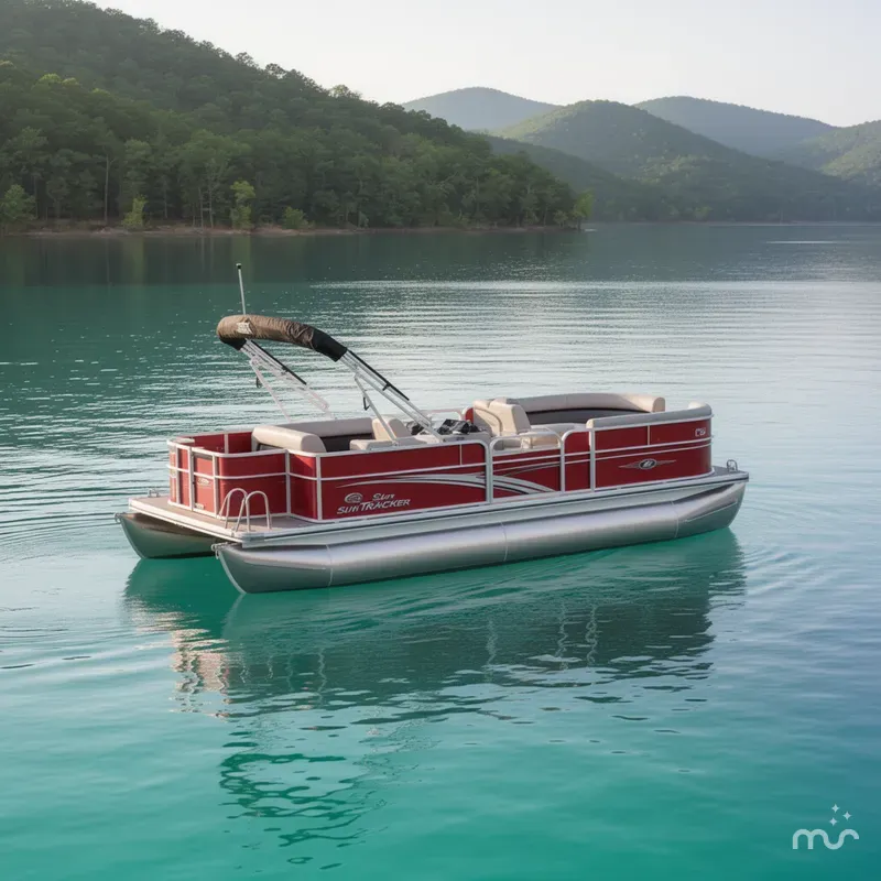 The Image of Sun Tracker Party Barge 18 DLX 2026 - 0