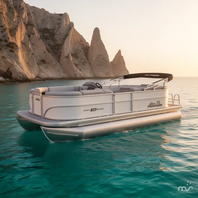 The Image of Sun Tracker Party Barge 20 DLX 2026 - 0