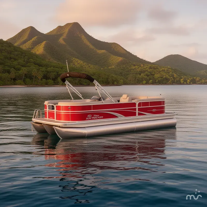 The Image of Sun Tracker Party Barge 18 DLX 2026 - 0