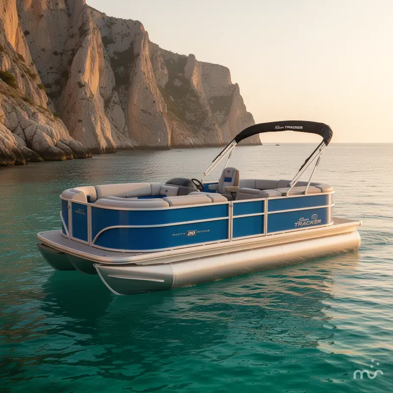 The Image of Sun Tracker Party Barge 20 DLX 2026 - 0