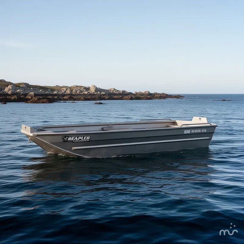 Slide: The Image of Reaper Boats 656 MUD BOAT 2026 - 2
