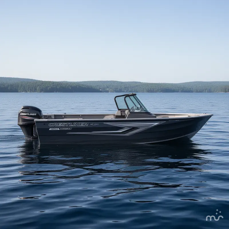 Slide: The Image of Crestliner 1650 Hawk 2026 - 0