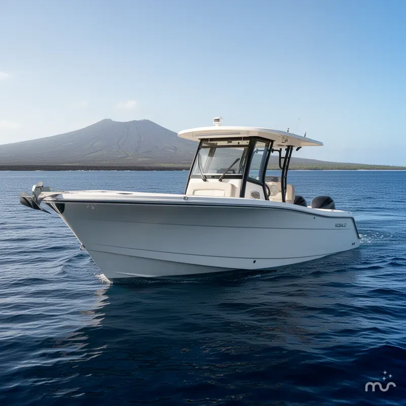 Slide: The Image of Robalo R302 Center Console 2023 - 2
