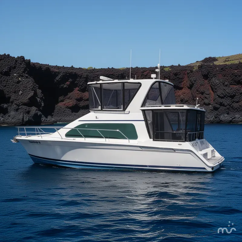 Slide: The Image of Mainship 40 Sedan Bridge 1998 - 2