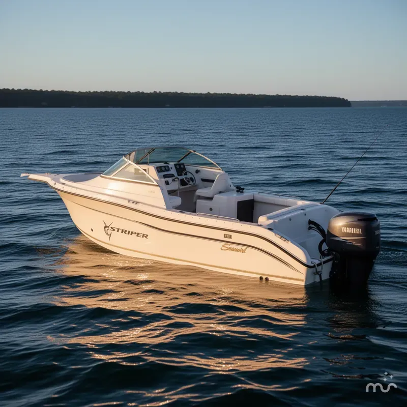 Slide: The Image of Seaswirl Striper 2301 Dual Console O/B 2006 - 3