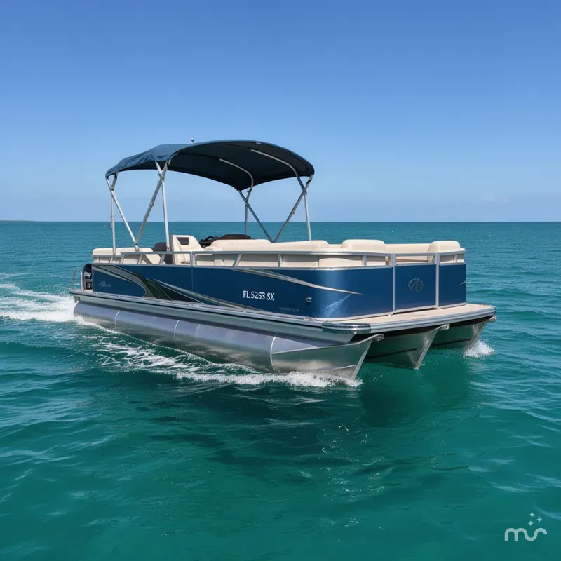 Slide: The Image of Avalon 2280 Venture Quad Lounger 2020 - 1