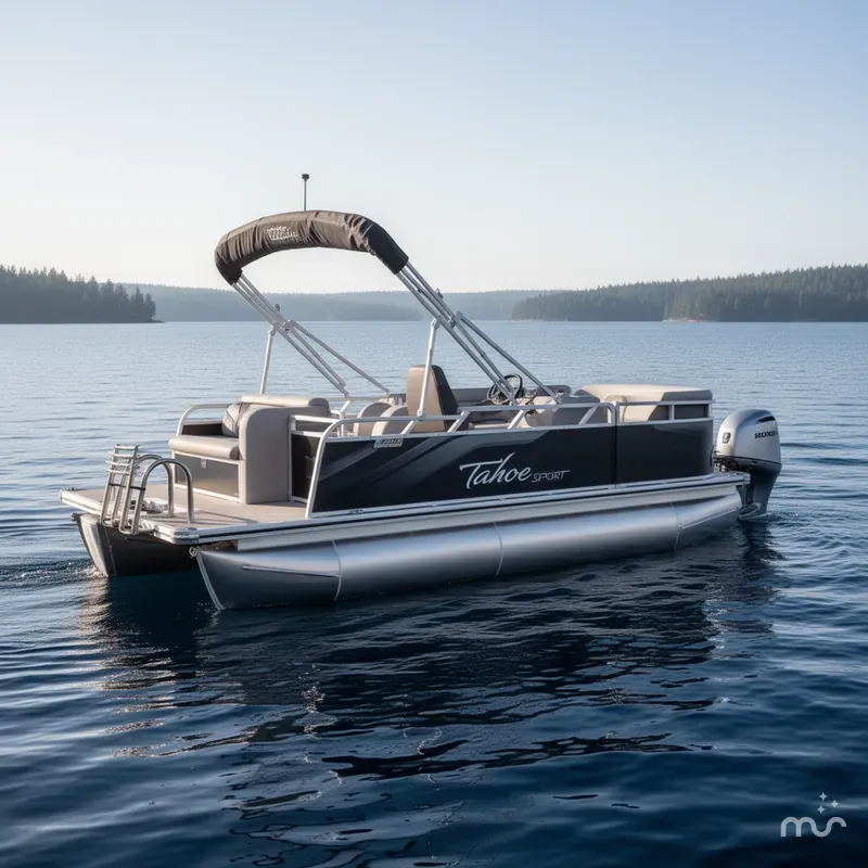 Slide: The Image of Tahoe Sport 1780 Cruise Rear Bench (CRB) & Honda 4-Stroke EFI 2026 - 0