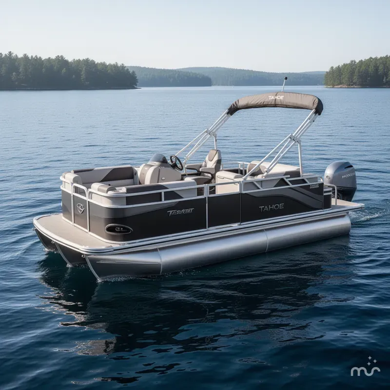 Slide: The Image of Tahoe Sport 1780 Cruise Rear Bench (CRB) & Honda 4-Stroke EFI 2026 - 1