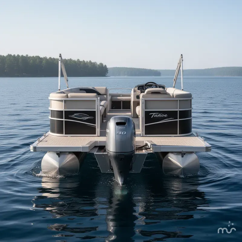 Slide: The Image of Tahoe Sport 1780 Cruise Rear Bench (CRB) & Honda 4-Stroke EFI 2026 - 2