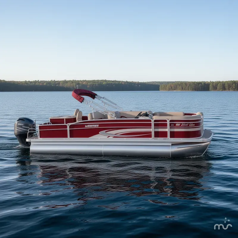Slide: The Image of Weeres 200 Allure Fish Pontoon 2016 - 0