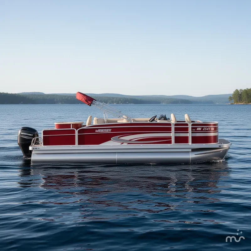 Slide: The Image of Weeres 200 Allure Fish Pontoon 2016 - 1