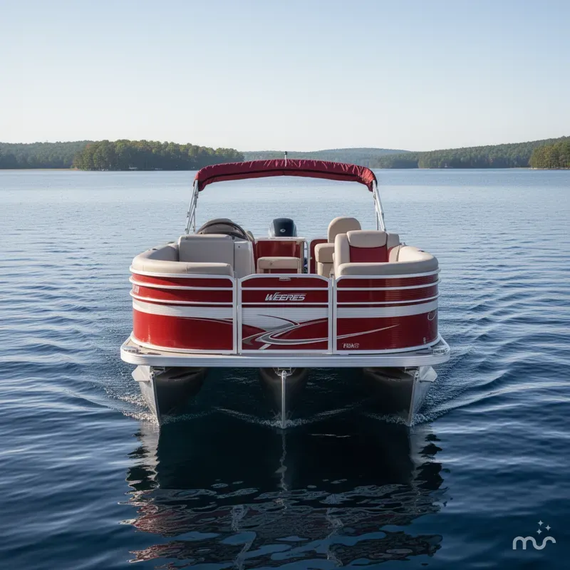 Slide: The Image of Weeres 200 Allure Fish Pontoon 2016 - 2