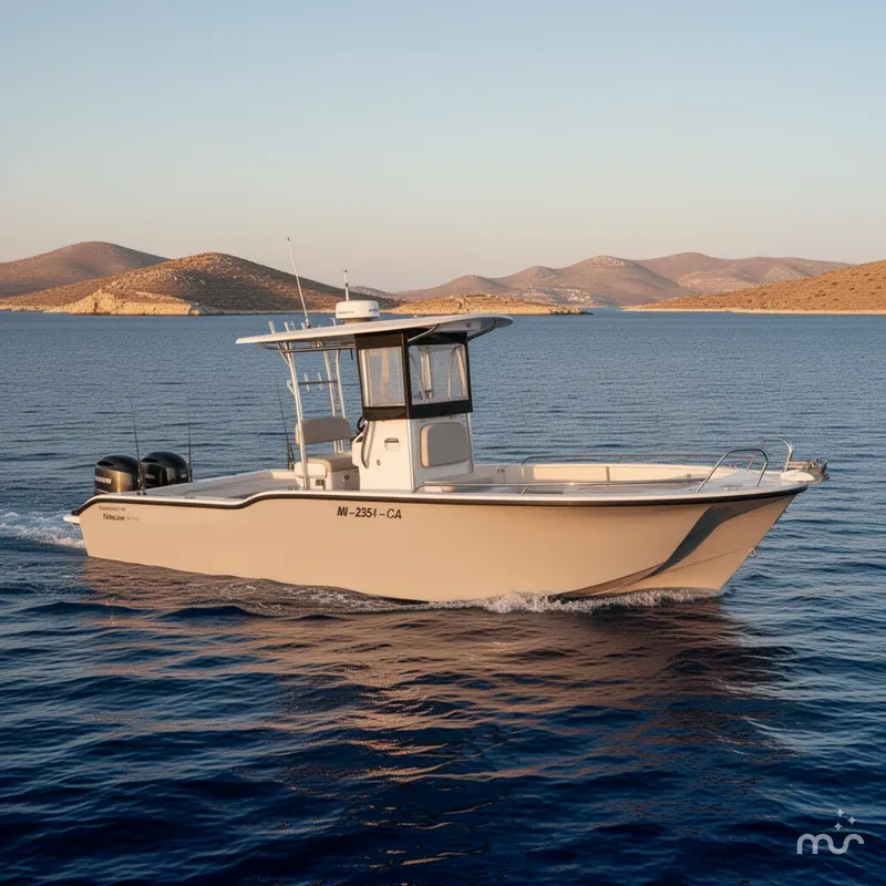Slide: The Image of TideLine Boats 235 Hybrid 2020 - 2