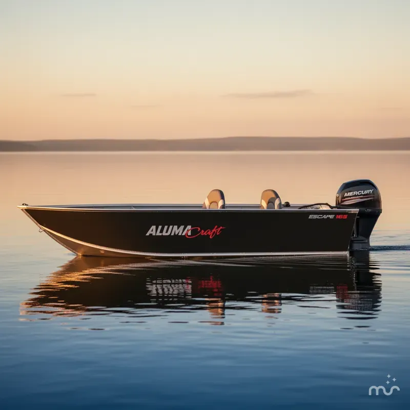 Slide: The Image of Alumacraft Escape 165 Tiller 2023 - 0