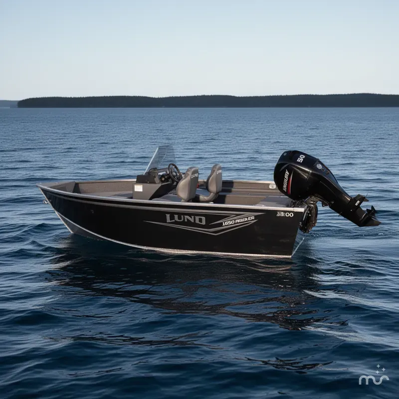 Slide: The Image of Lund 1650 Angler SS 2026 - 2