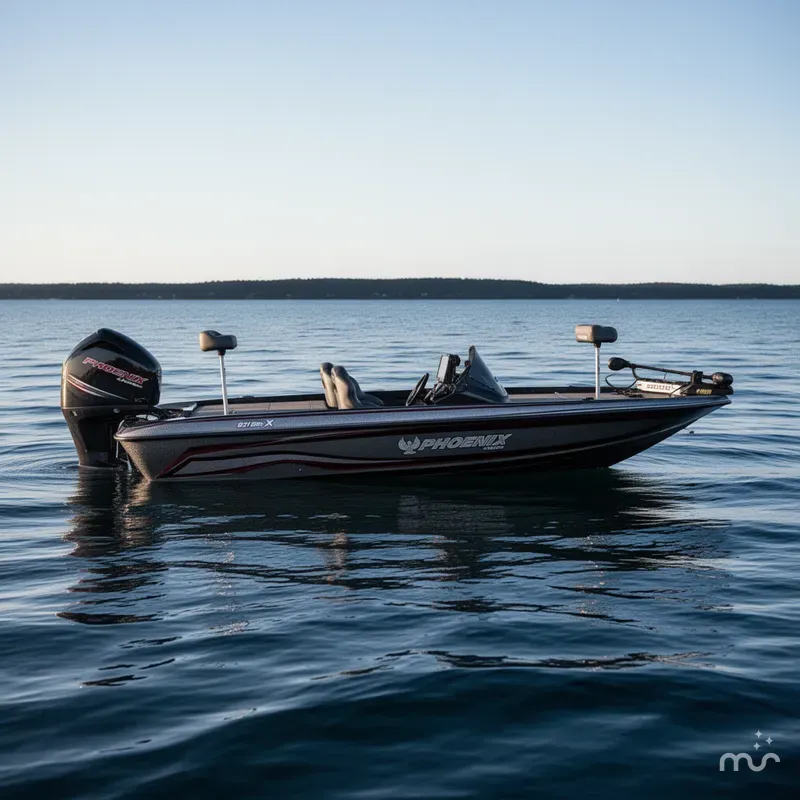 Slide: The Image of Phoenix Bass Boats 921 Elite X 2026 - 2