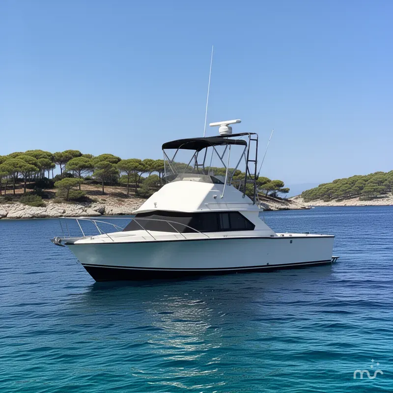 The Image of Bertram 28 Flybridge 1977 - 0
