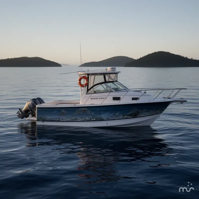 Slide: The Image of Bayliner 2802 Trophy Walkaround 1998 - 0
