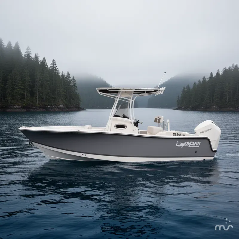 Slide: The Image of Mako 214 Center Console 2026 - 2