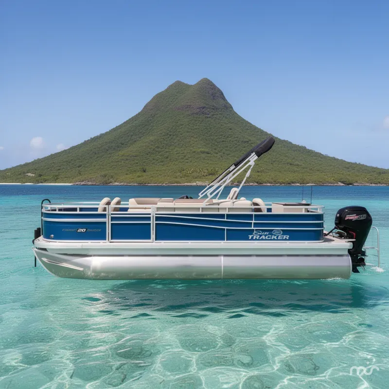 Slide: The Image of Sun Tracker Fishin' Barge 20 DLX 2026 - 2