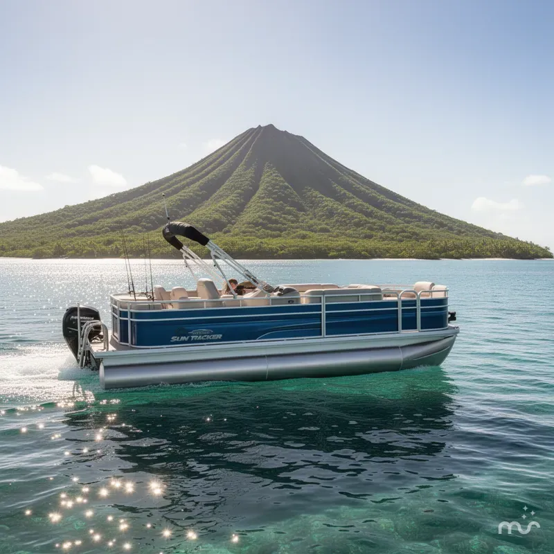 Slide: The Image of Sun Tracker Fishin' Barge 20 DLX 2026 - 4