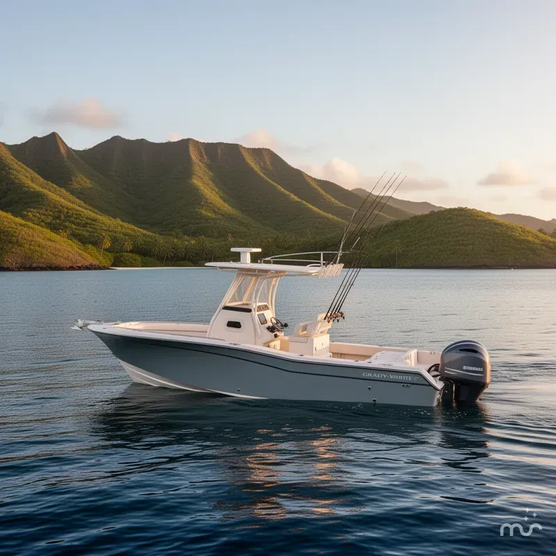Slide: The Image of Grady-White Fisherman 257 2023 - 4