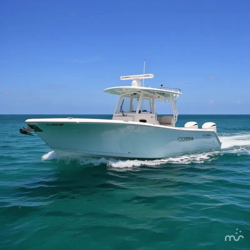 Slide: The Image of Cobia 320 Center Console 2018 - 1